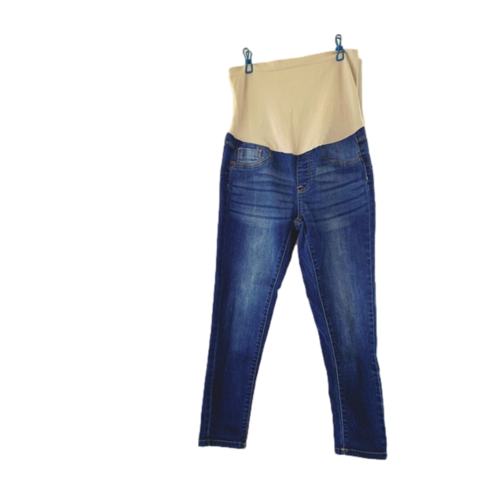 Maternity Jeans Cropped Length Skinny/ Stretchy Jeans